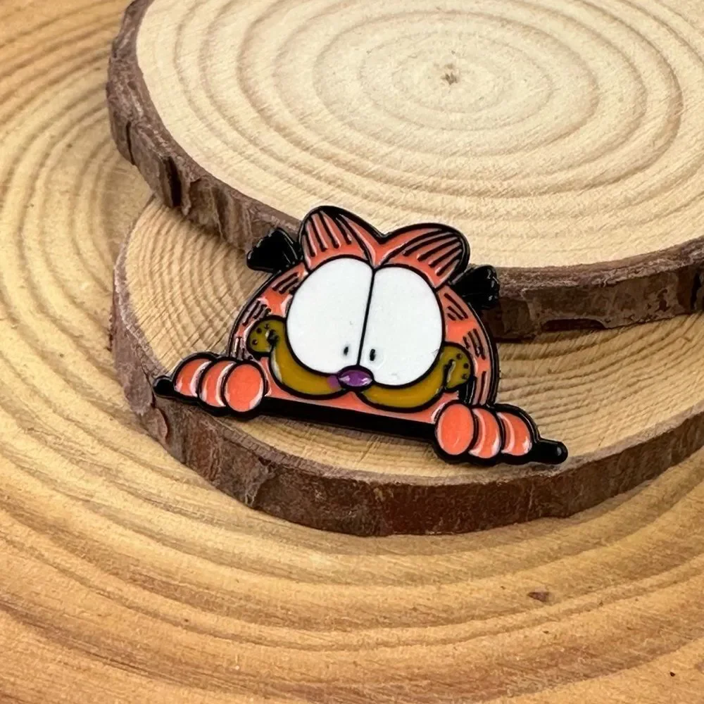 Garfield Enamel Pin/ Brooch